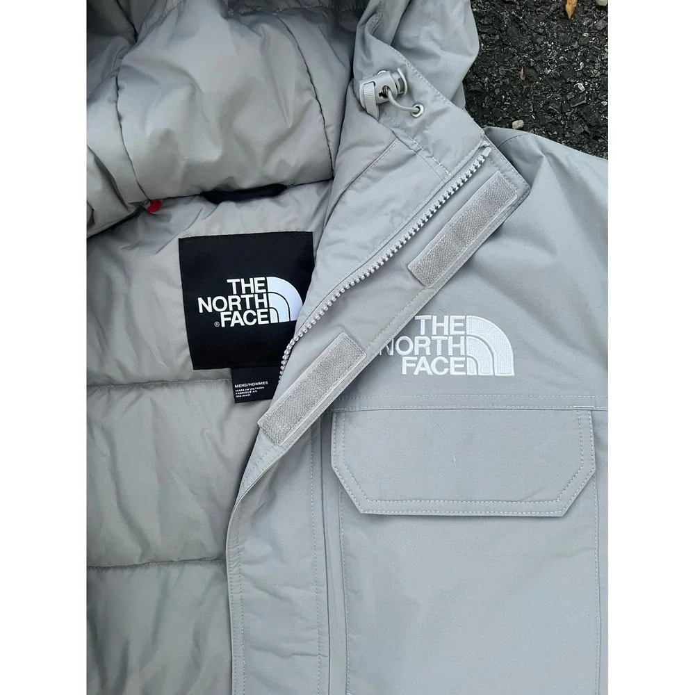 The North Face Cypress Parka Mens Meld Grey 550-Fill Down Jacket NF0A5GJXA91 M